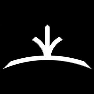 Image of Arched PVC Craftsman Gable Trim on Plain Background