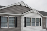Photo of PVC Craftsman Gable Trim Installed on Single Family House 2