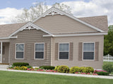 Photo of PVC Craftsman Gable Trim Installed on Single Family House 1