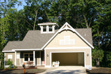 Arched Beam Craftsman Gable Decoration - GD645
