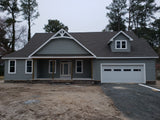 Arched PVC Craftsman Gable Trim - GD665
