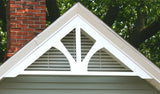 Photo of Modern PVC Craftsman Gable Decoration Installed on Single Family House