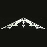 Image of Flagship Mini PVC Gingerbread Gable Decoration on Plain Background