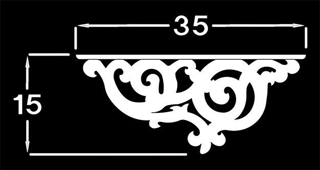 Adjustable Gable Pediment Kit | PVC Millwork – PVCMillwork.com