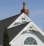 Photo of Enhanced PVC Victorian Gable Decoration on Single Family Home